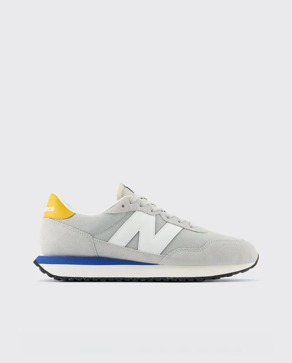 

Мужские повседневные кроссовки New Balance 237, серый/синий