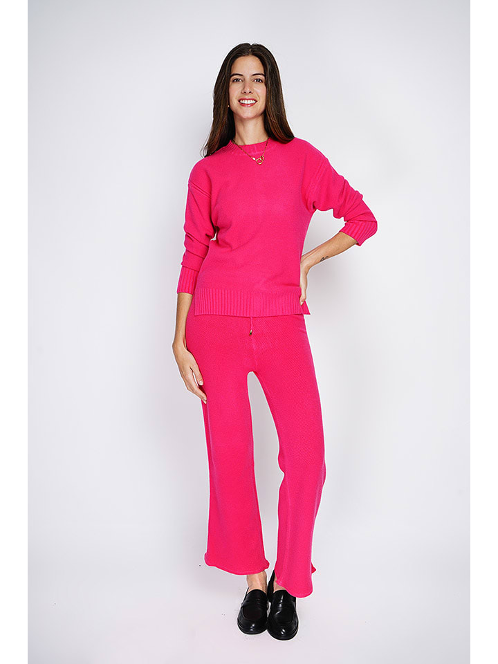 

Пуловер William de Faye 2tlg. Outfit, розовый