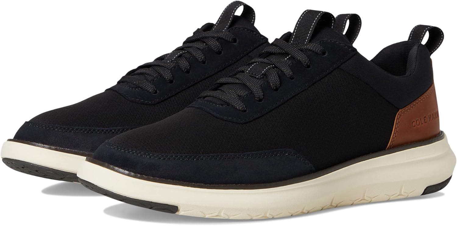 

Кроссовки Cole Haan Mens Grand Remix, слоновая кость/черный