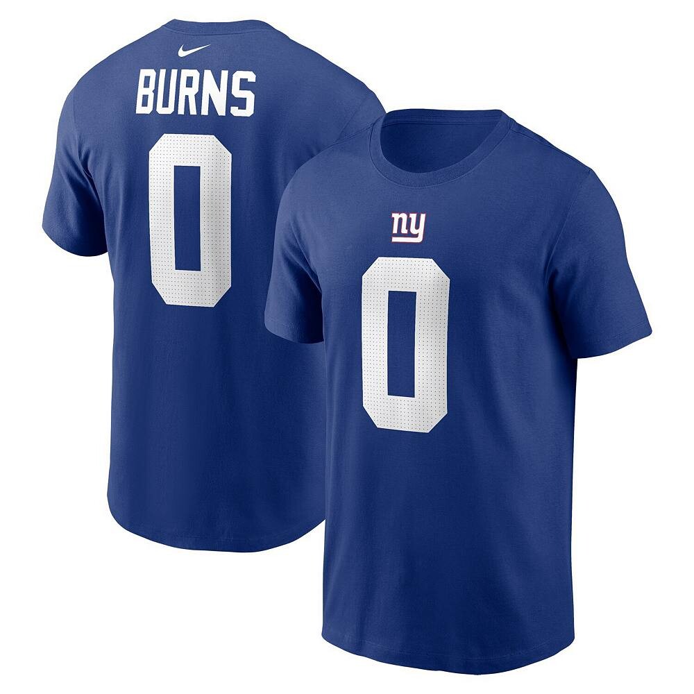 

Мужская футболка Nike Brian Burns Royal New York Giants с именем и номером игрока, цвет Gia Blue