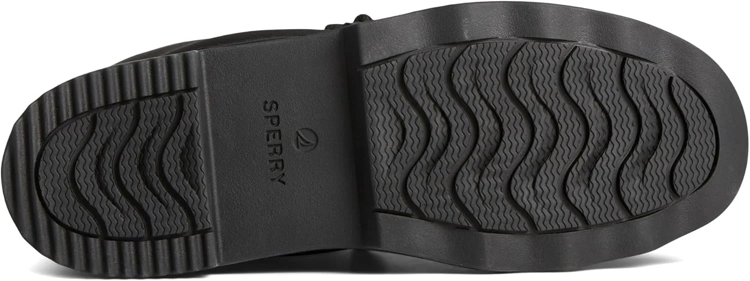 Мужские кожаные резиновые сапоги Sperry Saltwater 2.0, черный — фото 3