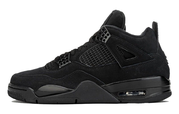 

Кроссовки Jordan 4 Retro 'Black Cat' 2020, Черный, Кроссовки Jordan 4 Retro 'Black Cat' 2020