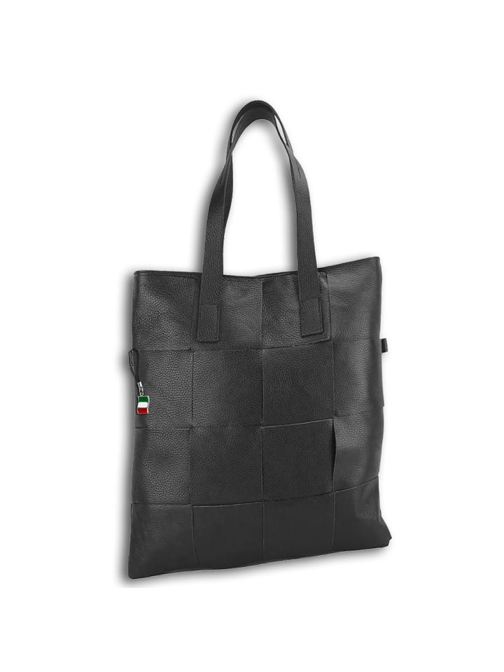 

Кожаная сумка через плечо, сумка Florence, черная, примерно 37 см Florence