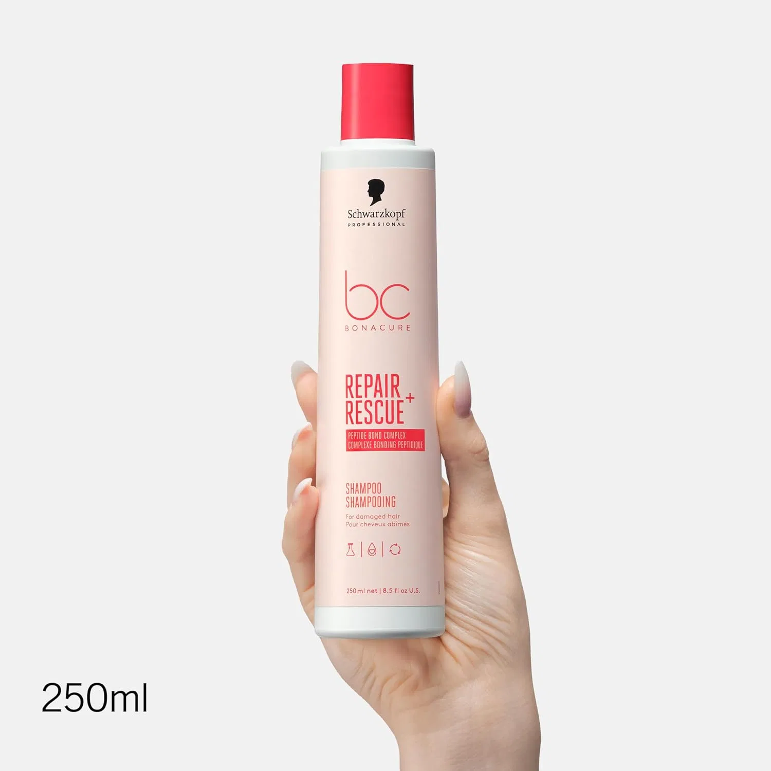 Шампунь Schwarzkopf Professional Bonacure Repair Rescue для поврежденных волос, 250 мл Bc Bonacure — фото 2