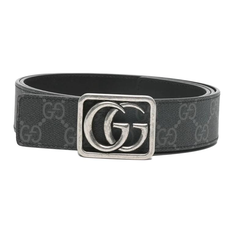 

Реверсивный пояс Gg Marmont GUCCI, черный