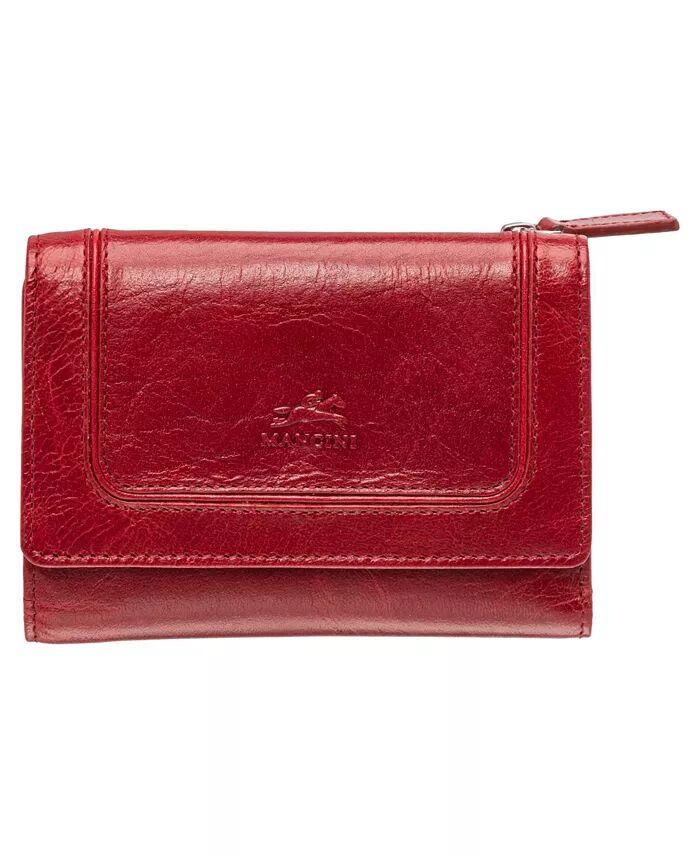 

Мини-кошелек-клатч South Beach RFID Secure Mancini, красный