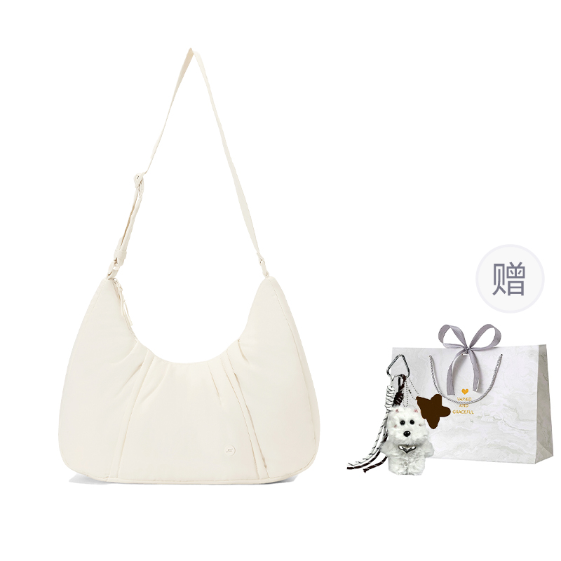 

Skechers Водонепроницаемая тканевая поясная сумка через плечо обычная женская тофу белый, Shopping Bag