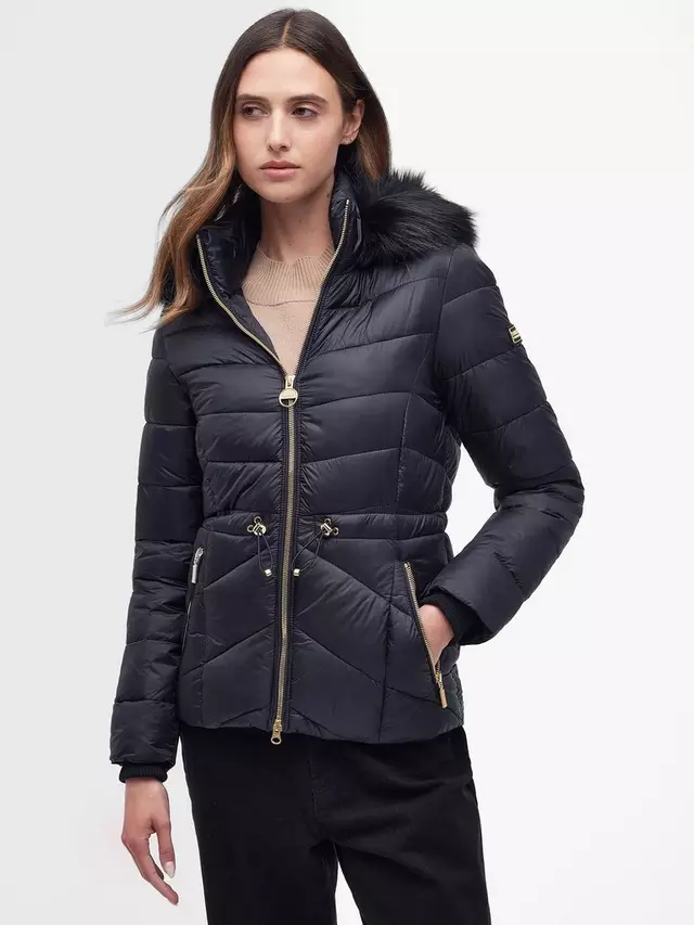 

Куртка Barbour International Island Quilted, цвет black/black