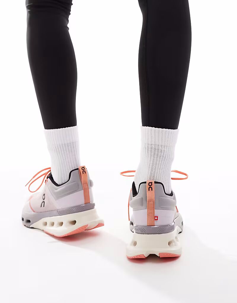 ON Cloudnova X тренировочные кроссовки розового цвета On Running — фото 3