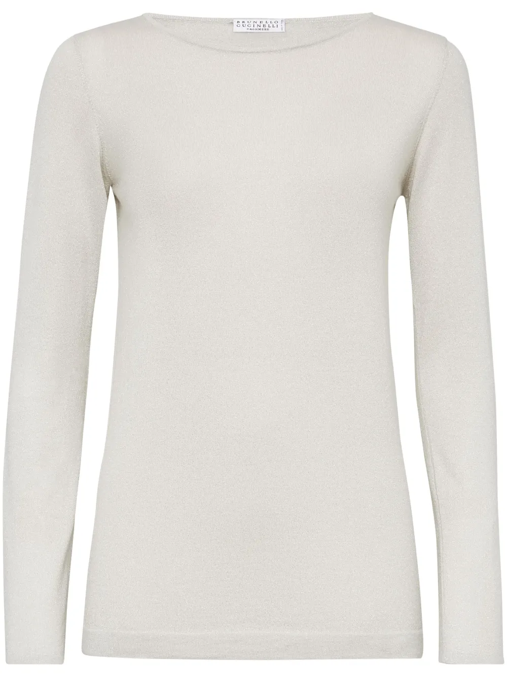 

Трикотажный топ Brunello Cucinelli, нейтральный
