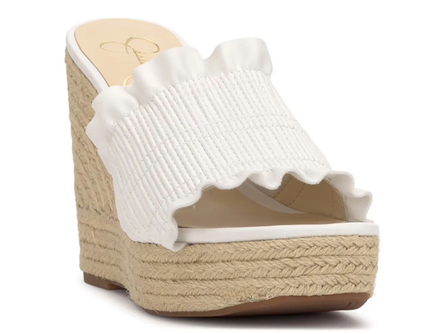 

Сандалии Serilda Wedge Sandal Jessica Simpson, белый