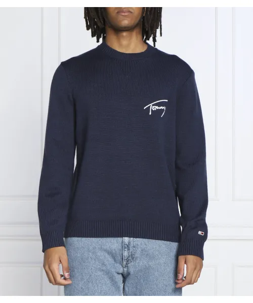 

Фирменный свитер Regular fit Tommy Jeans, синий