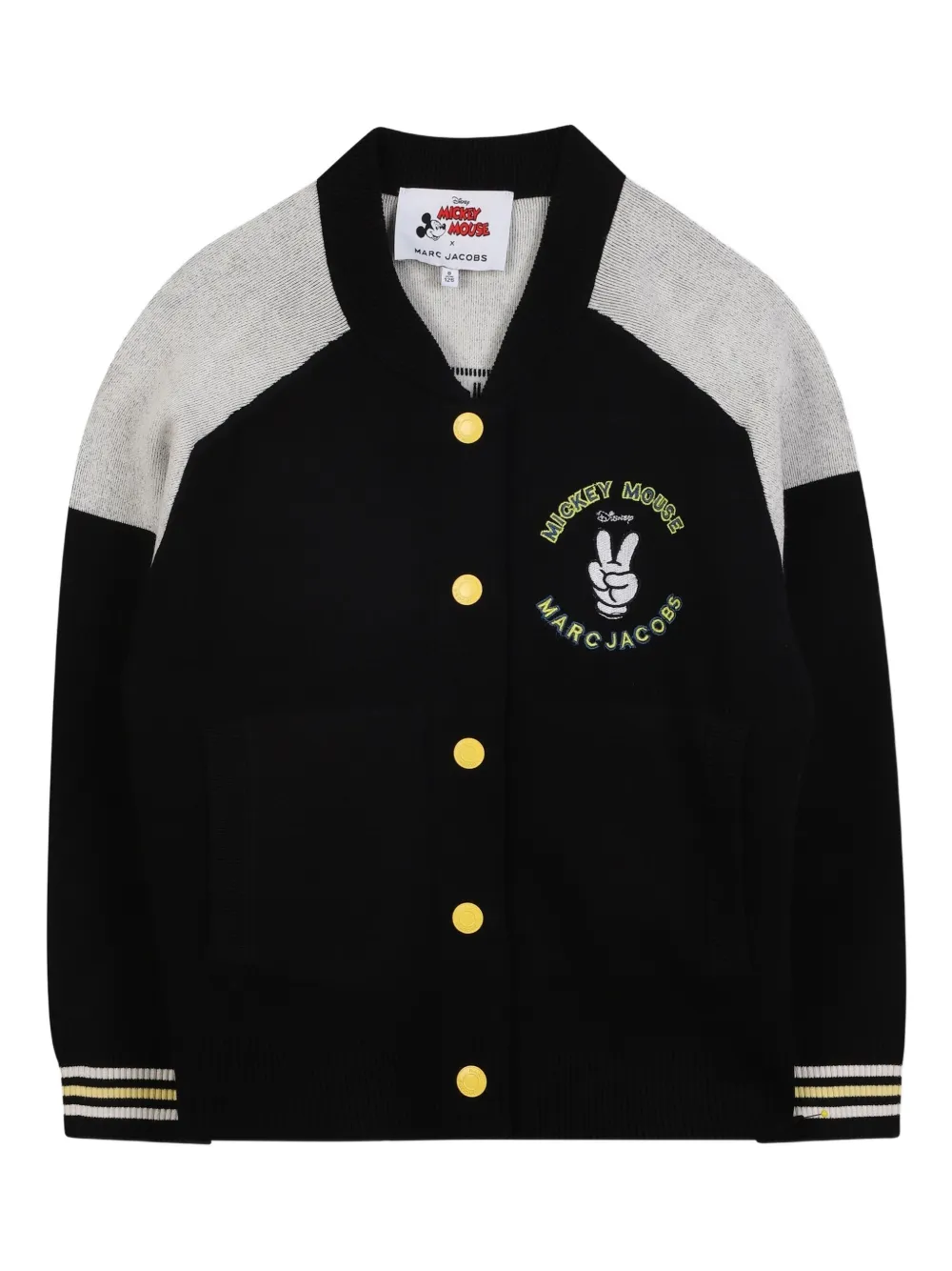 

Кардиган с вышивкой Marc Jacobs Kids, черный