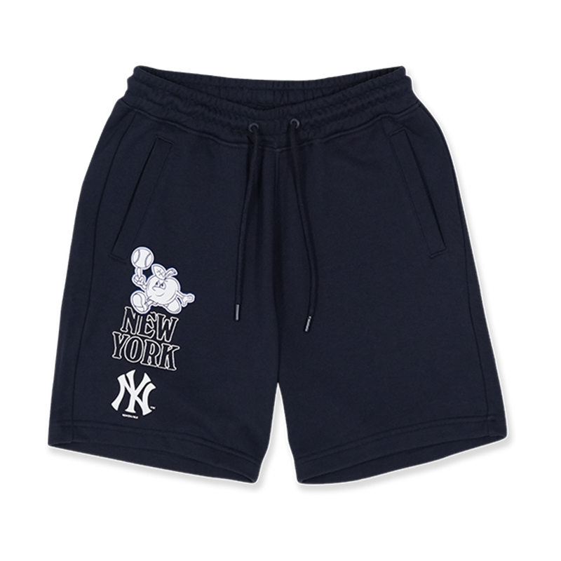 

New Era Повседневные шорты унисекс синий черный