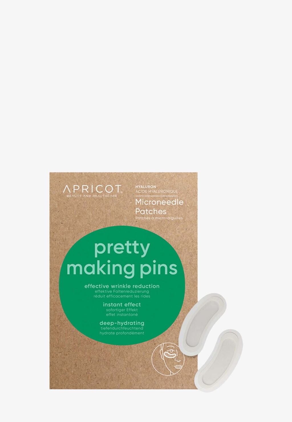 

Уход за глазами Microneedle Patches Apricot Beauty