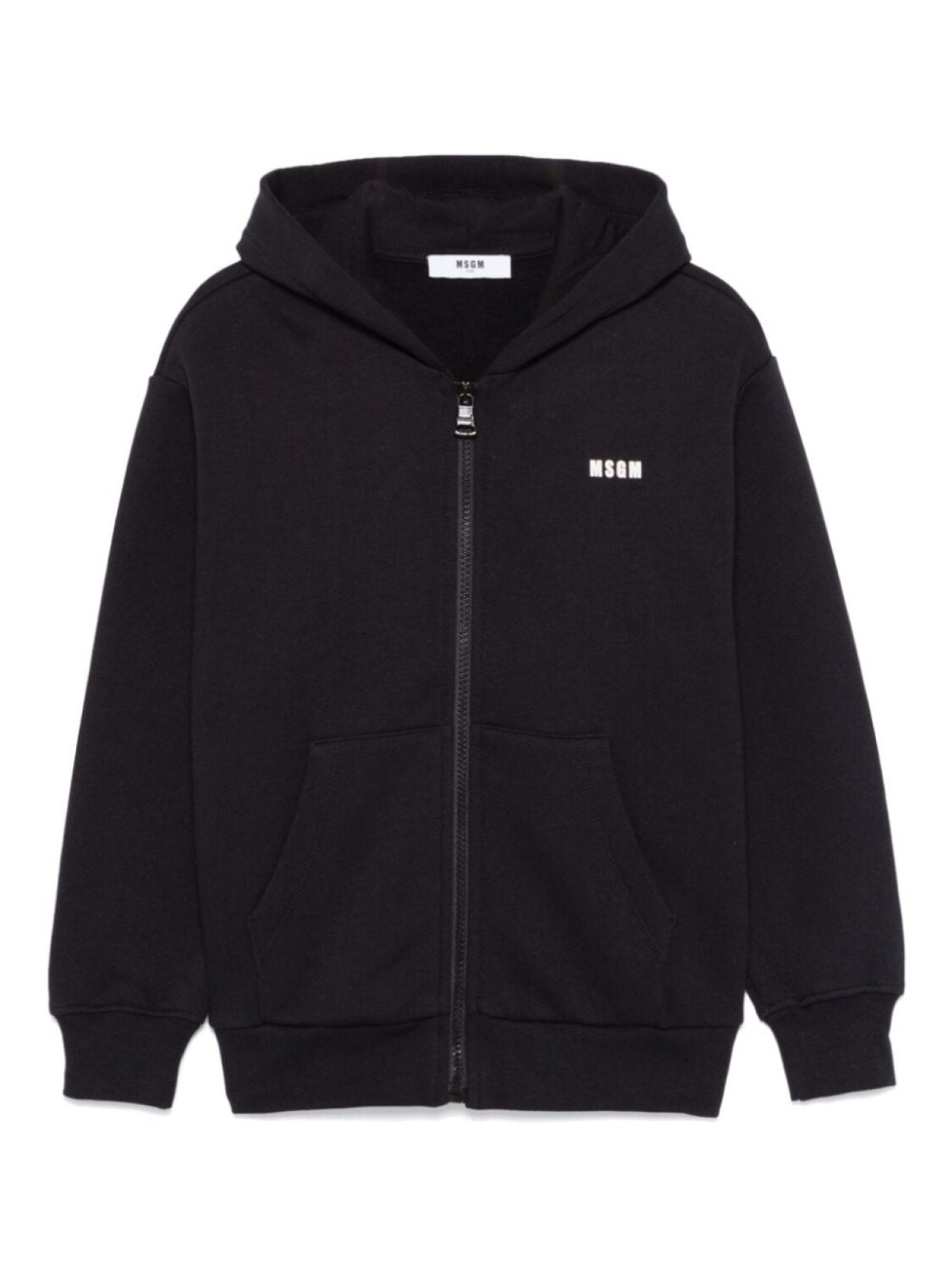 

MSGM Kids худи с логотипом, черный
