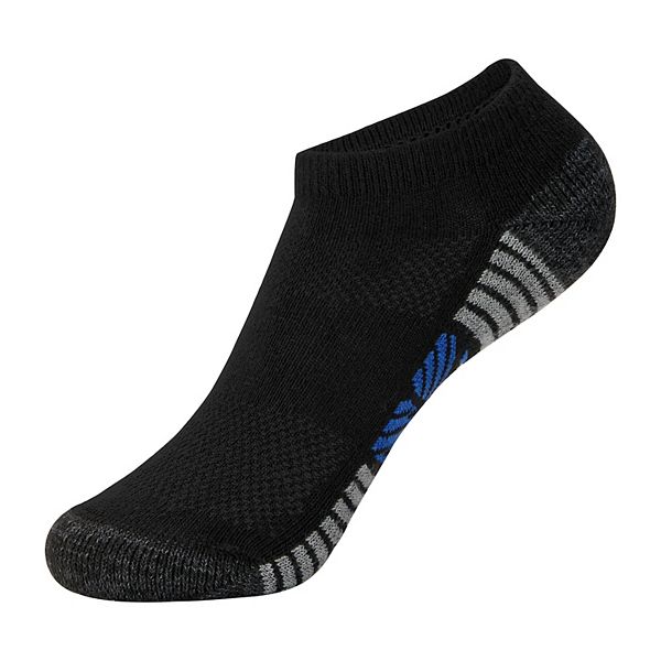 Носки Boys ultimate 11-pk double tough no-show Hanes, Black — фото 2