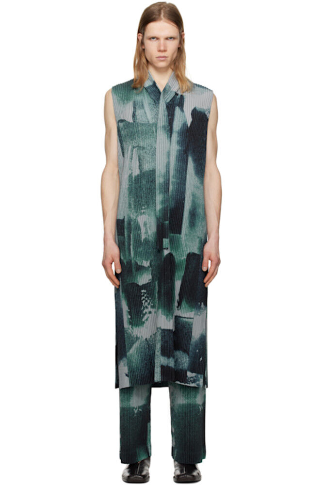 

Серый жилет Wind Walk HOMME PLISSÉ ISSEY MIYAKE