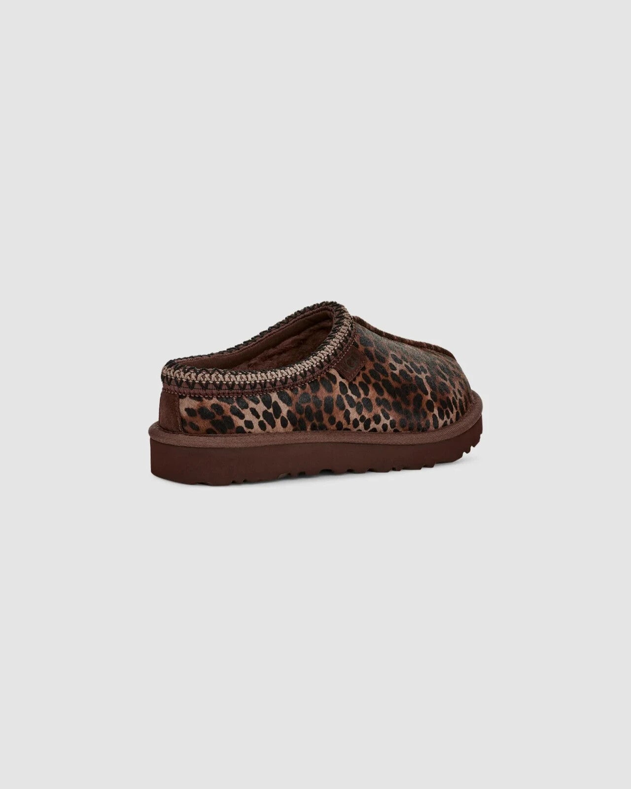Женские коричневые тапочки с леопардовым принтом UGG Tasman Caspian 1158350-BCDR RHS4695 — фото 4