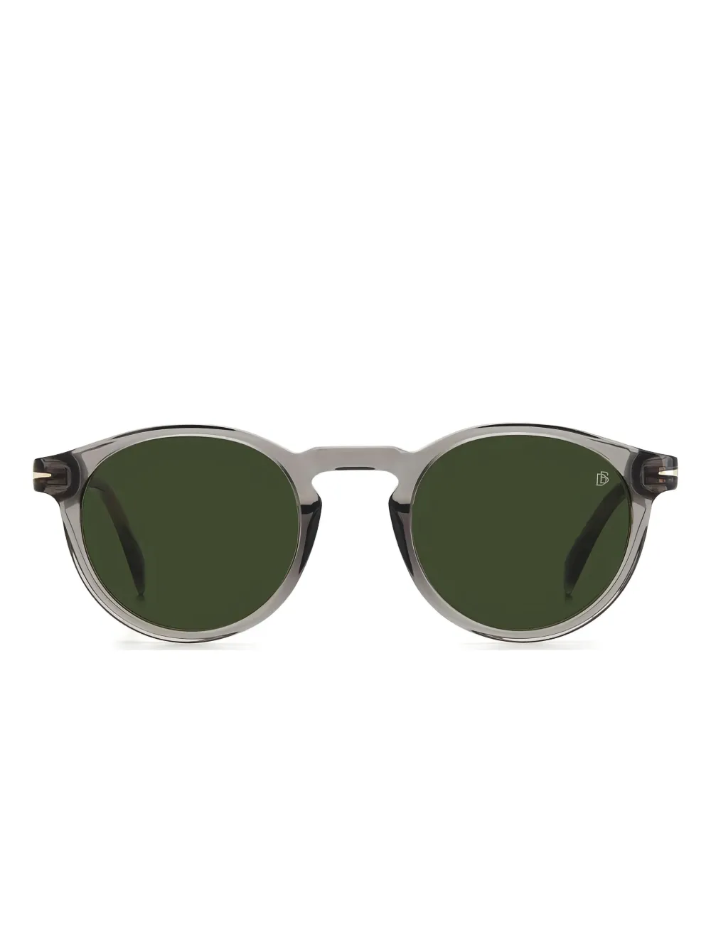 

Солнцезащитные очки в круглой оправе DAVID BECKHAM EYEWEAR, серый
