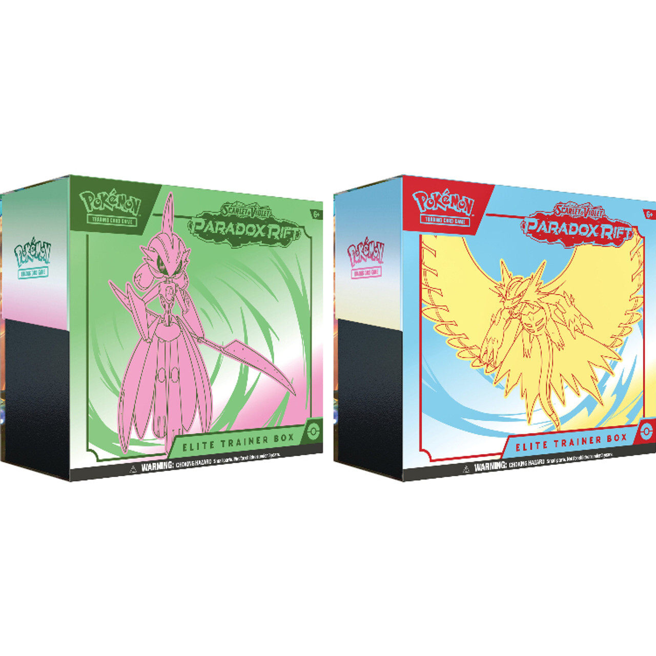 

Карточная игра Pokemon: Scarlet & Violet - Paradox Rift - Elite Trainer Box (Set of 2)