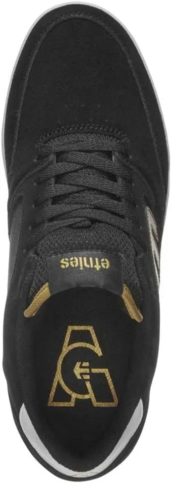 Мужские скейтбордические кроссовки Etnies Veer, Black Gold White — фото 4