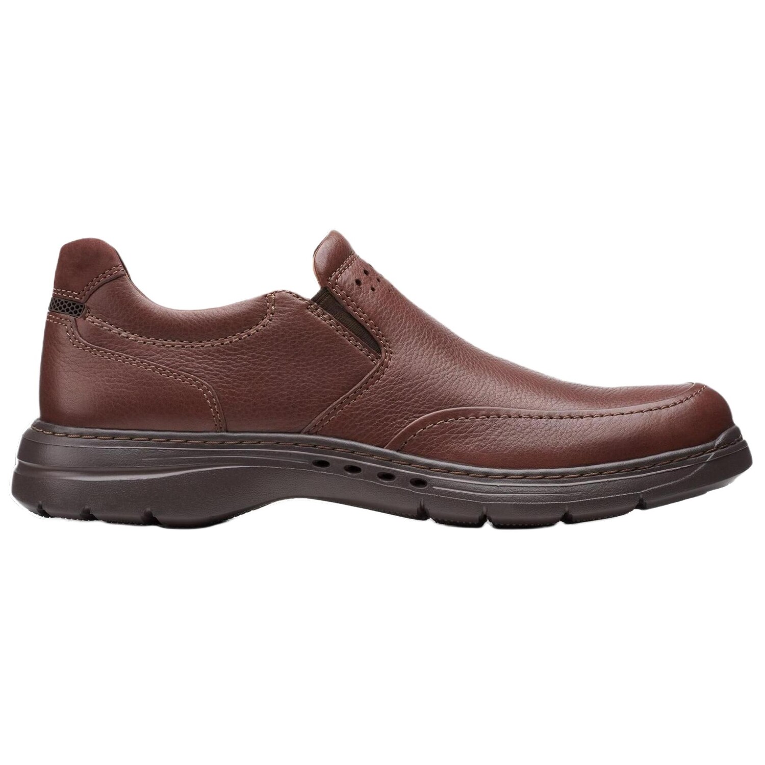 Мужские повседневные мужские низкие коричневые Clarks — фото 2