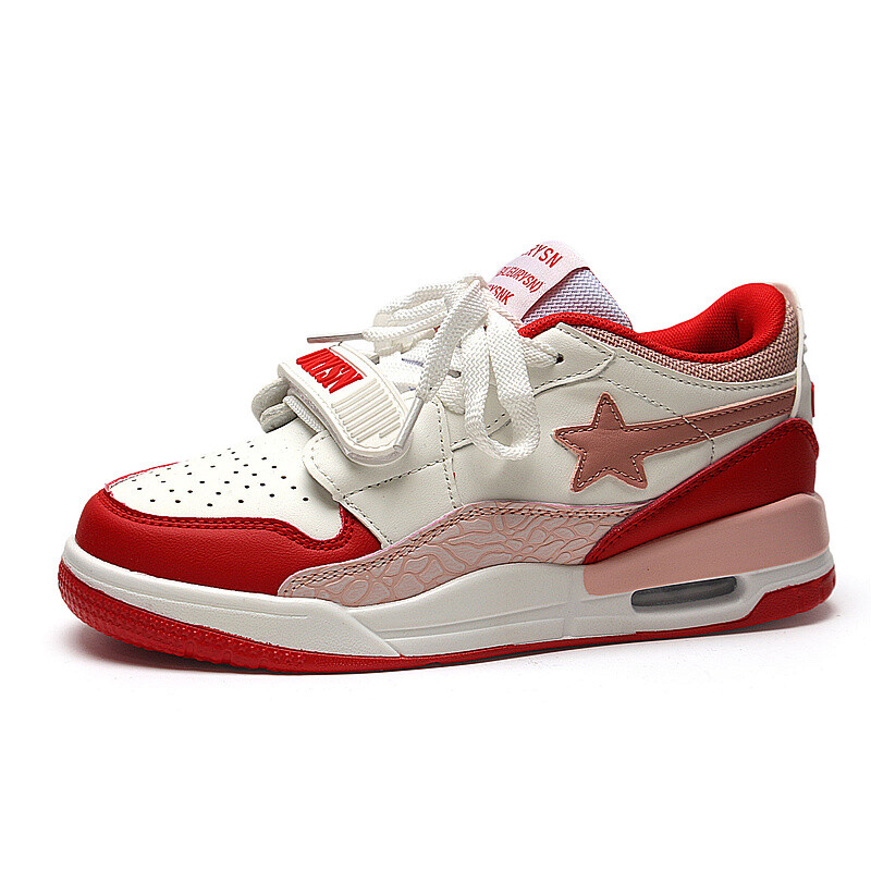 

Кроссовки STUR YSN Skateboarding Shoes Unisex Low-top Red, красный