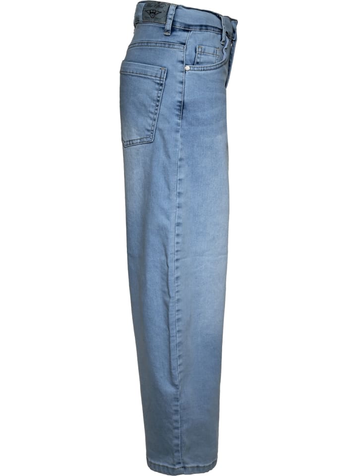 Джинсы Blue Effect Baggy Balloon Jeans slim fit - schmaler Bund, цвет medium blue — фото 3
