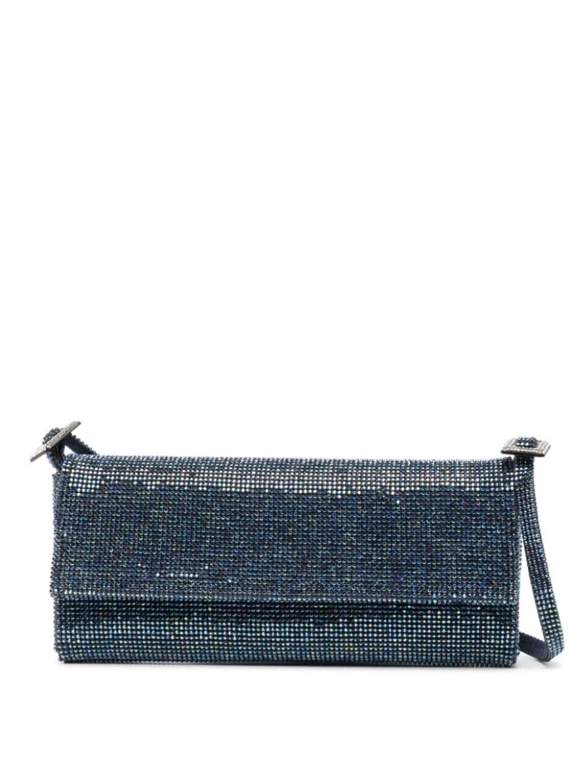 

Benedetta Bruzziches Vittissima La Grande crystal-embellished crossbody bag, синий