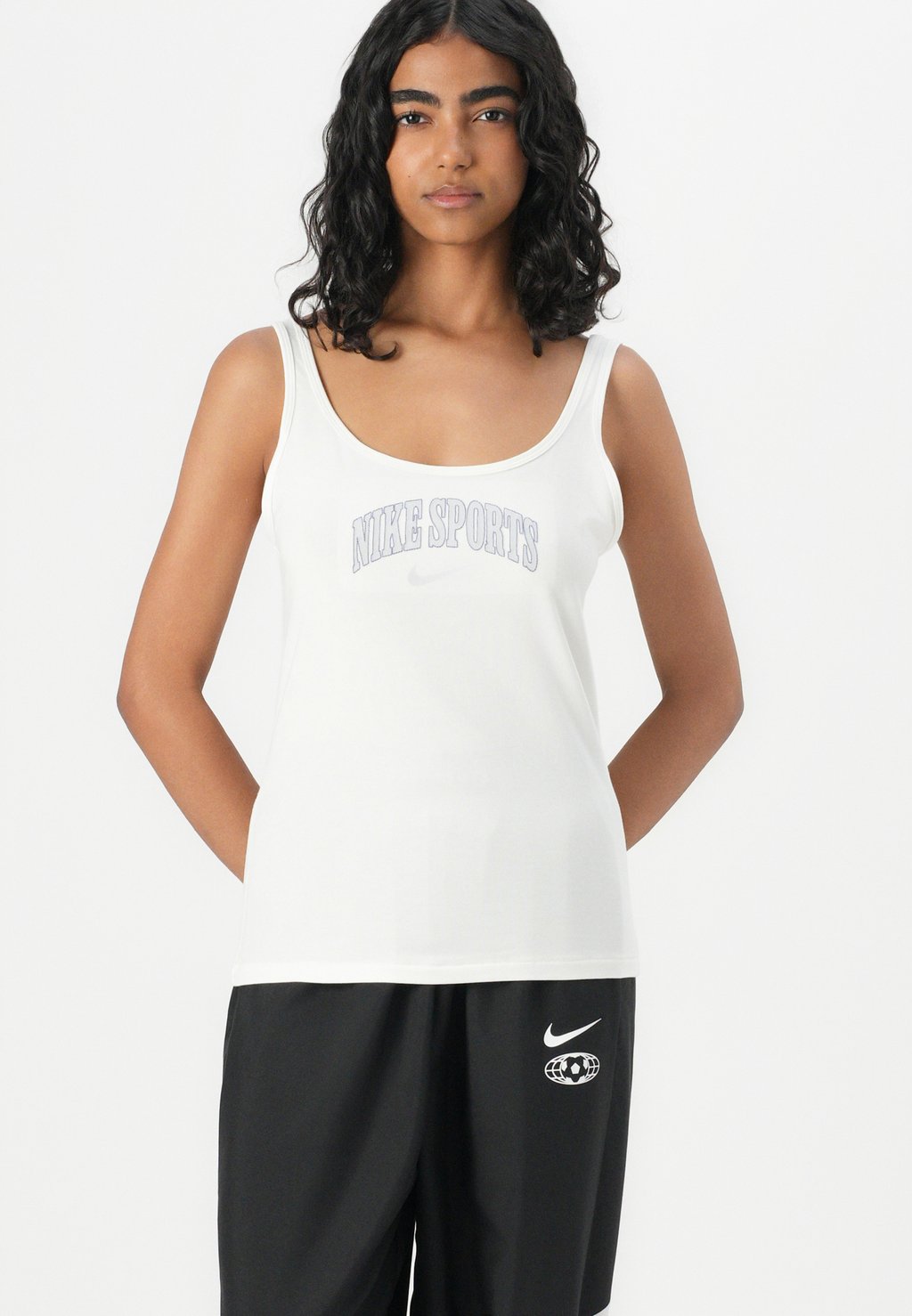 Топ TANK Nike Sportswear, кремовый — фото 4