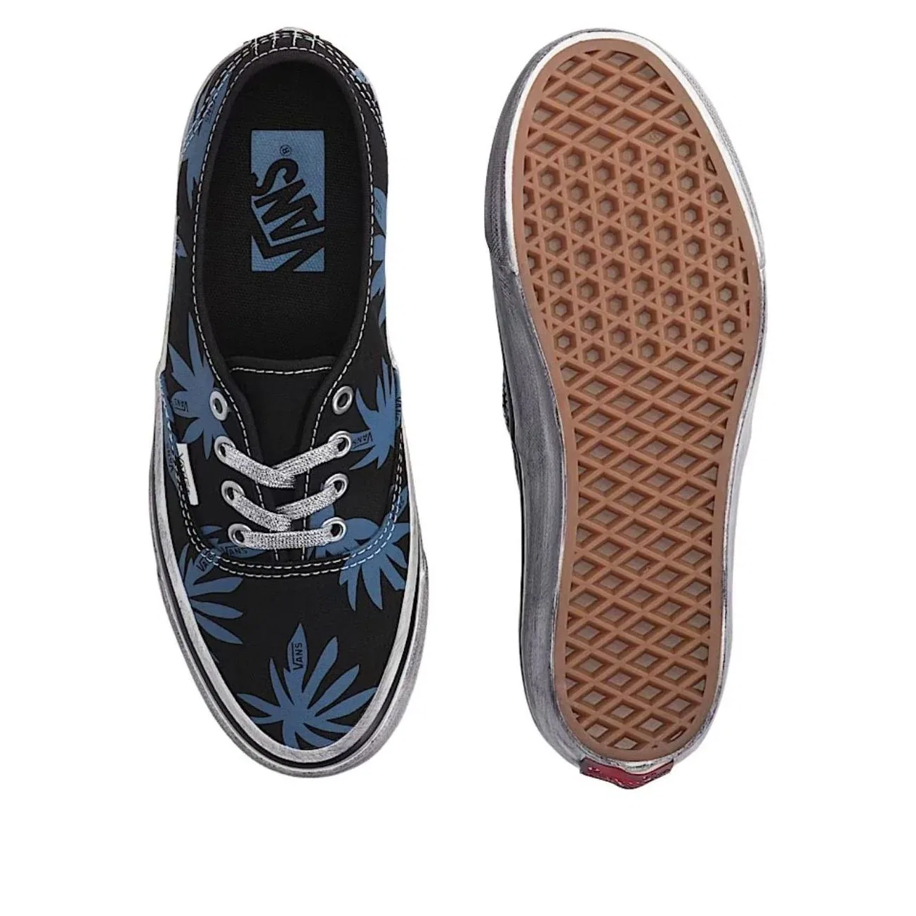 Кеды Vans Premium Authentic 'Black Blue' VN000DB8CJI, черный — фото 3