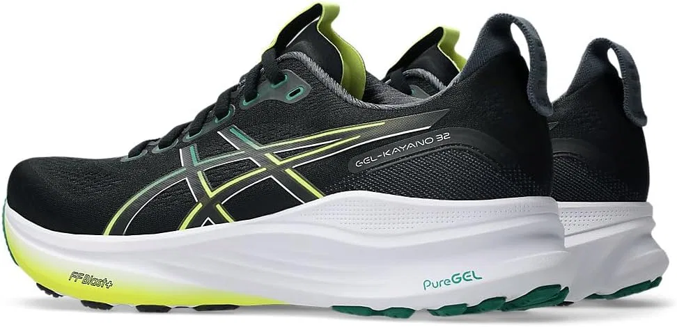 Мужские кроссовки ASICS Gel-Kayano 32, Black Jasper Green — фото 2