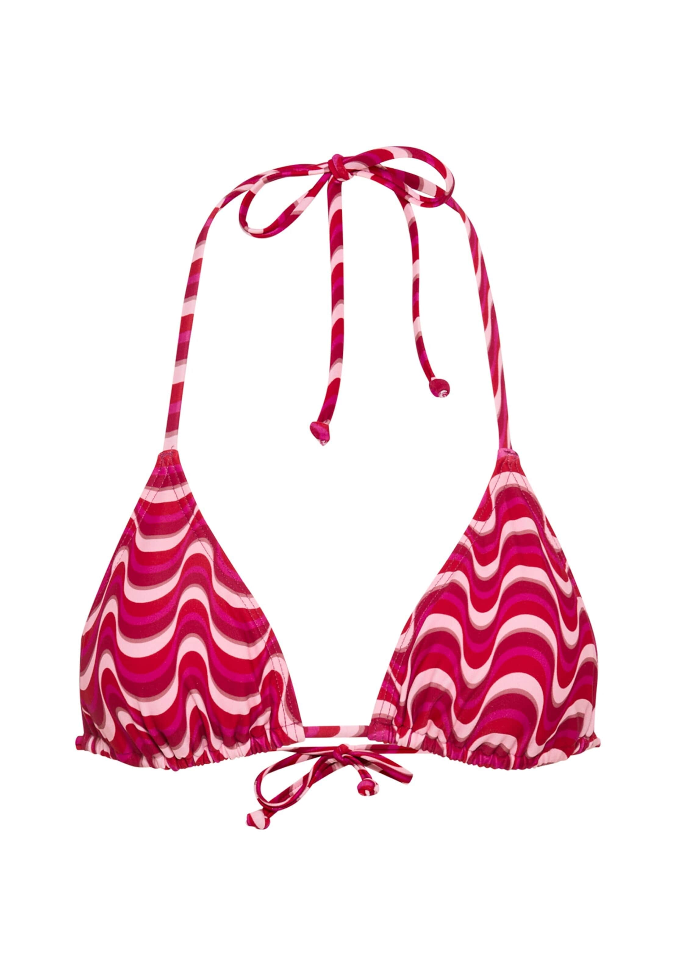 

LSCN by LASCANA Топ бикини Triangle в цветах Pink, Pastel Pink, Dark Pink