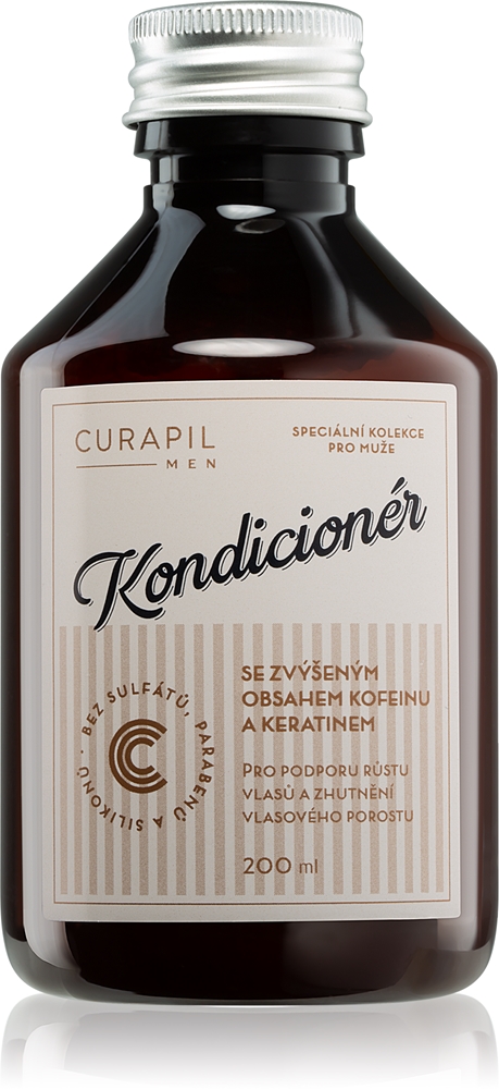 

Мужской кондиционер с кофеином Curapil, vyrams 200 мл