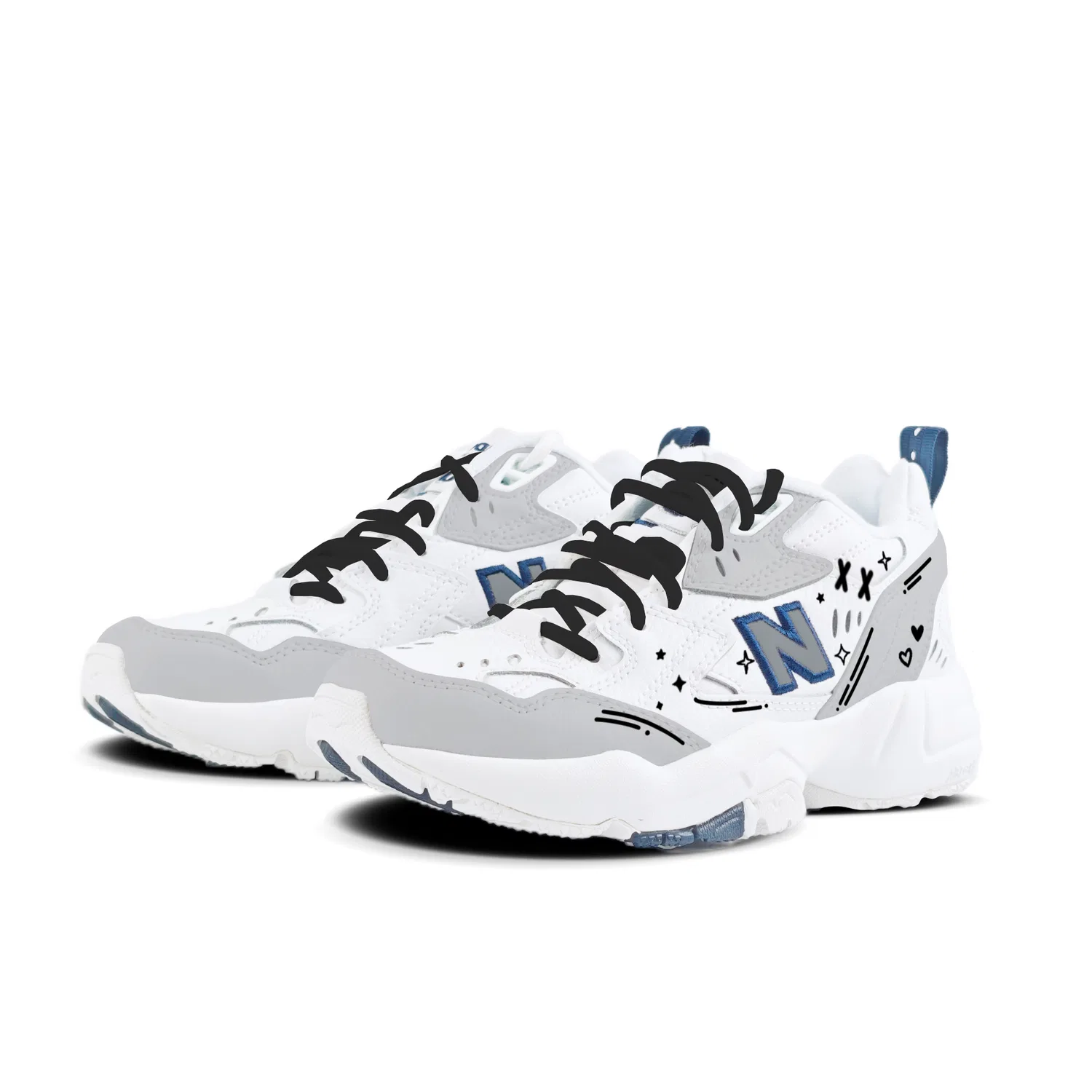 Кроссовки New Balance 608 V1 White — фото 4