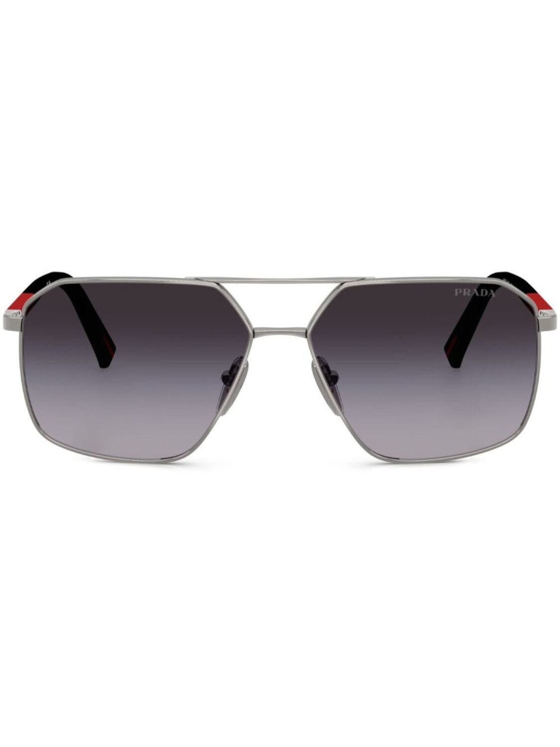 

Солнцезащитные очки Linea Rossa Prada Linea Rossa, серебряный