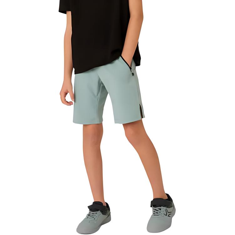 DECATHLON Детские вязаные спортивные штаны Turquoise / Turquoise / Black — фото 3