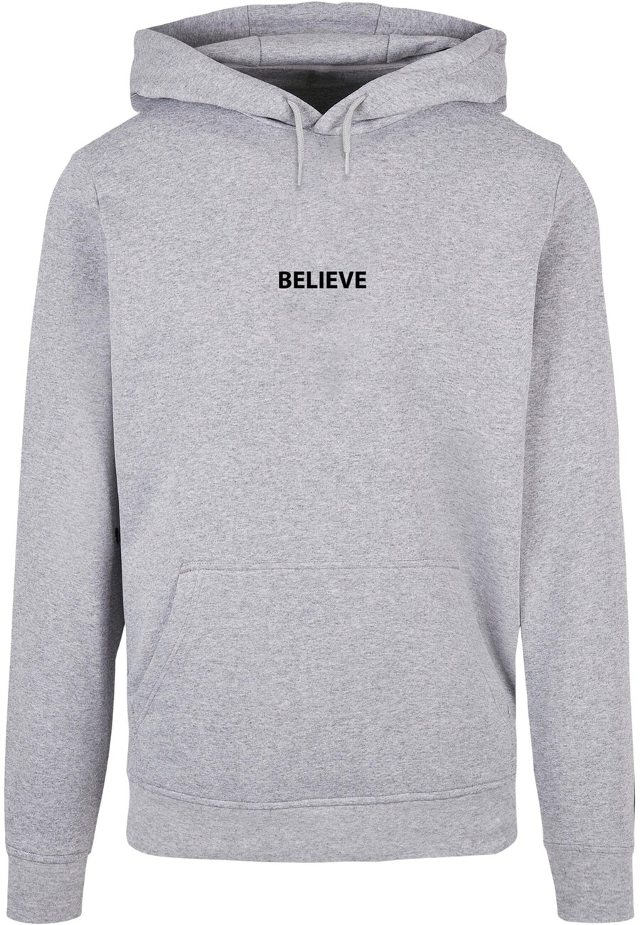

Толстовка Merchcode Believe, пятнистый серый