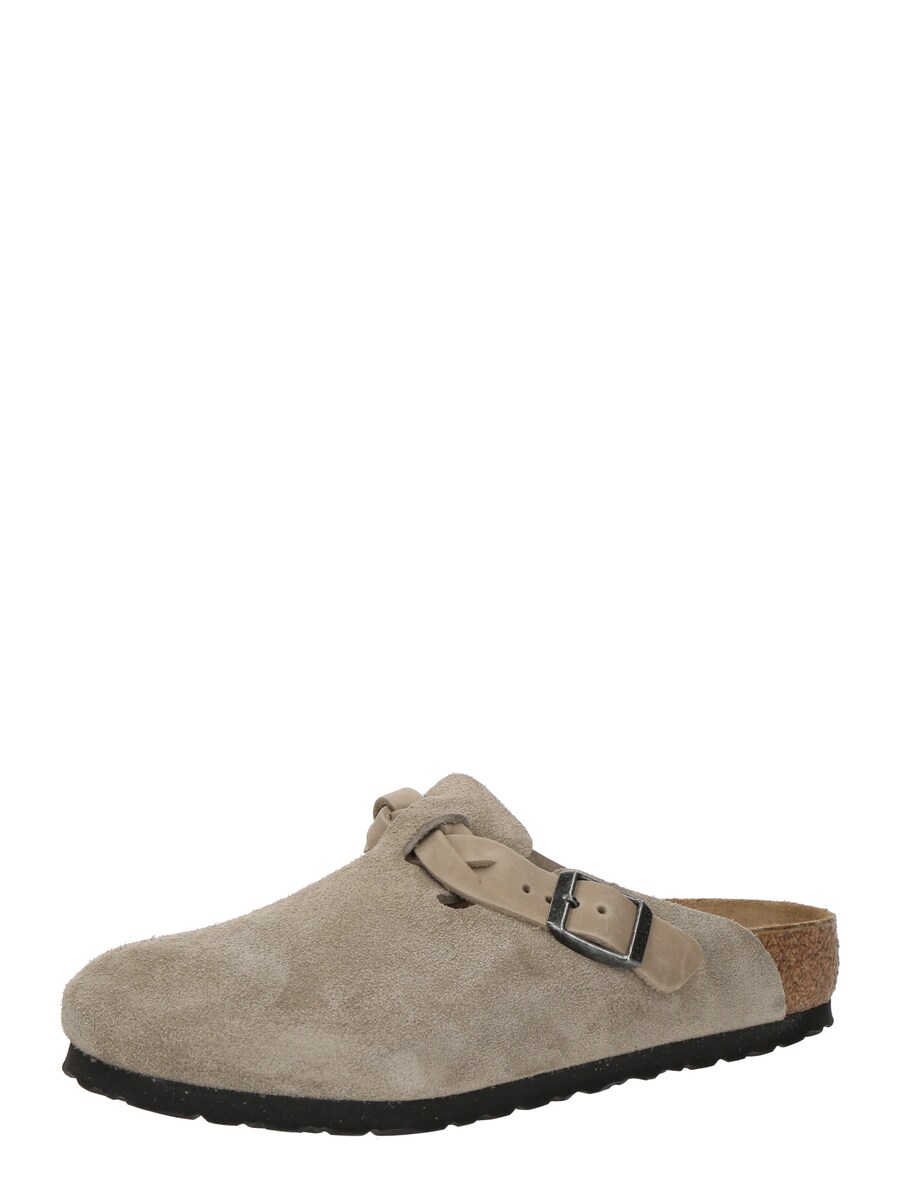 Сабо BIRKENSTOCK Clogs Boston, серо-коричневый