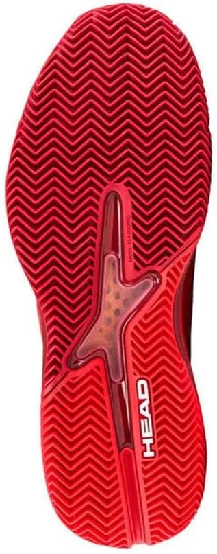 Кроссовки HEAD Revolt Pro 5.0 Clay Men WHBK, Red Dark Red — фото 4