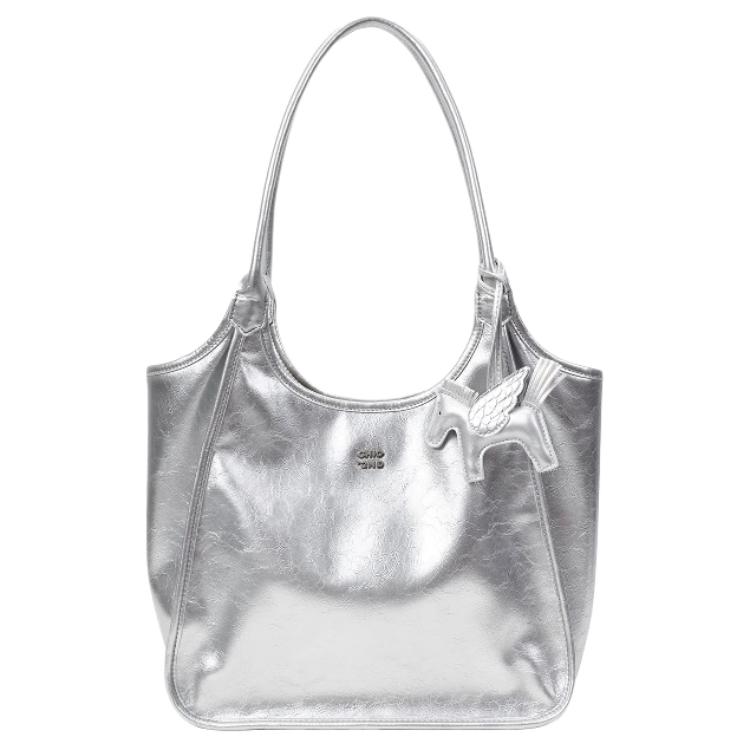 

PAYOT Сумка тоут из микрофибры искусственной кожи, Silver