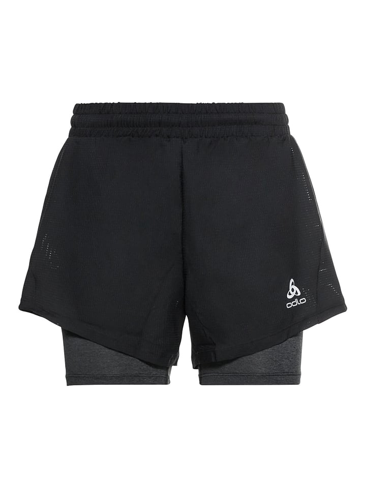 

Odlo Беговые шорты 2 в 1 «Run Easy 365» черного цвета