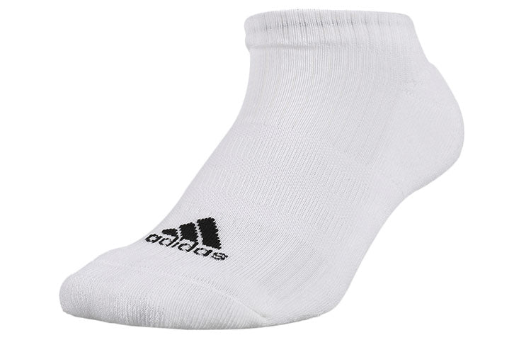 Носки adidas 3-Stripes No-Show Socks 3 Pairs Black/White/Grey AA2281 — фото 4