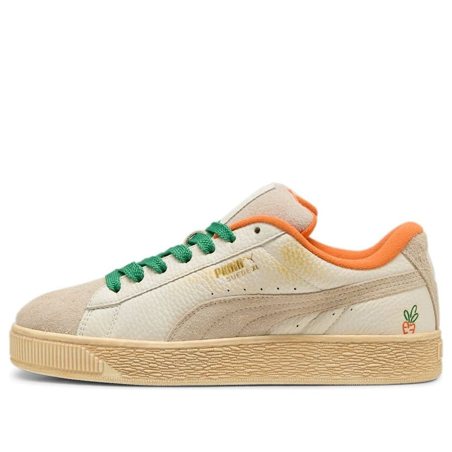 

Кроссовки PUMA x Anwar Carrots Suede XL 'Warm White', бежевый