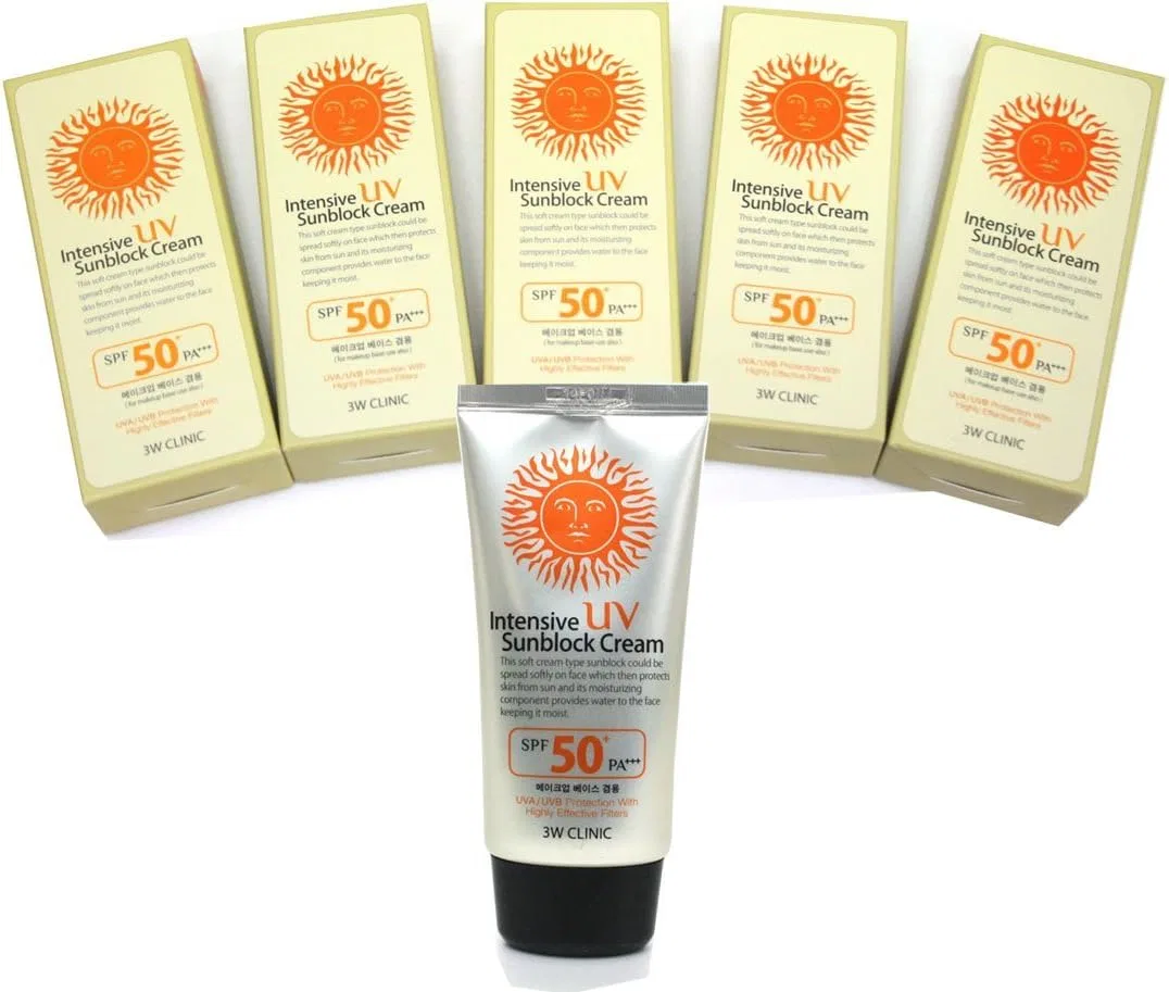 Солнцезащитный крем для тела 3W Clinic SPF50 PA++ 70мл