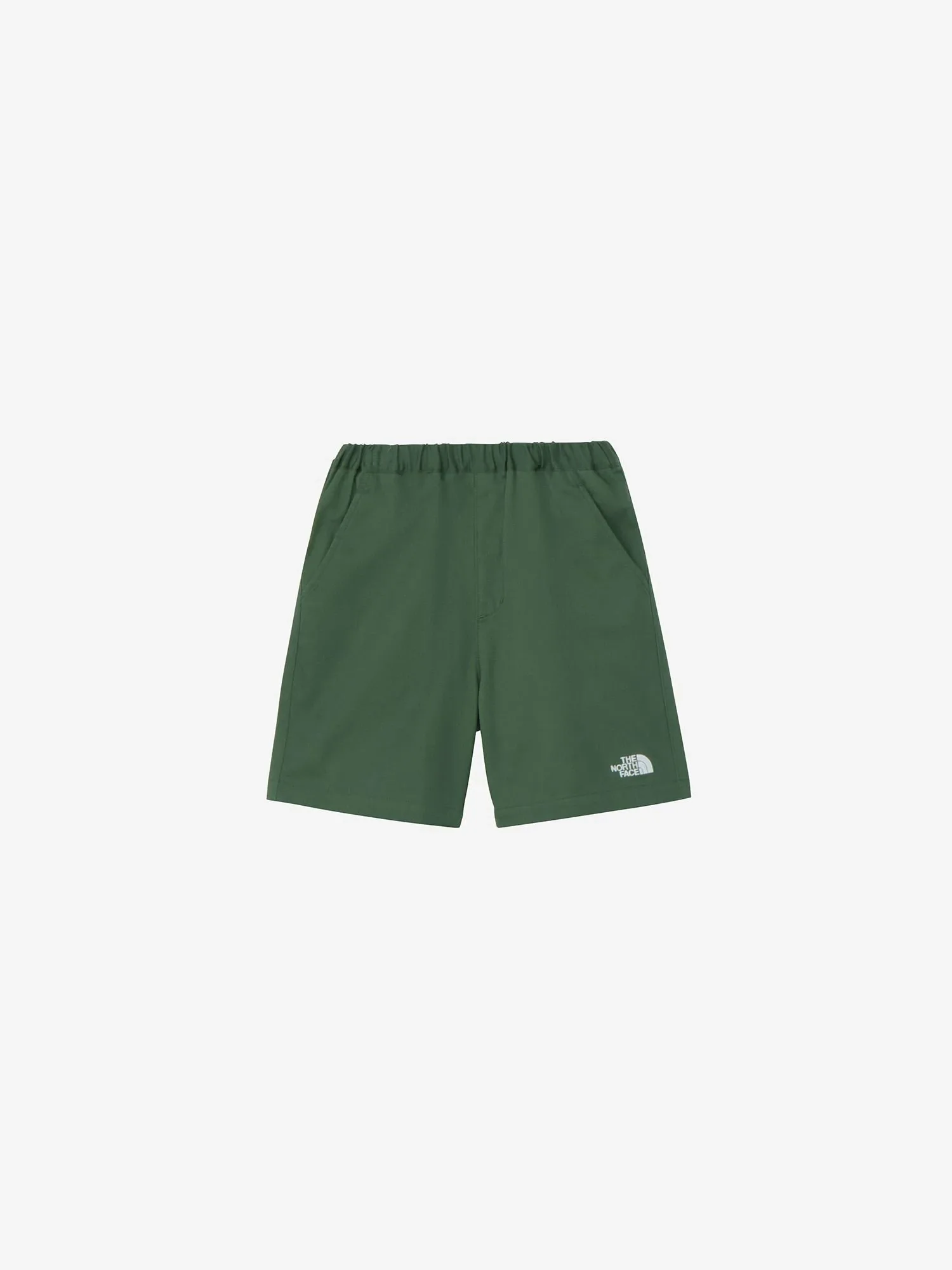 Хлопковые шорты Easy Shorts Детские The North Face, Duck Green