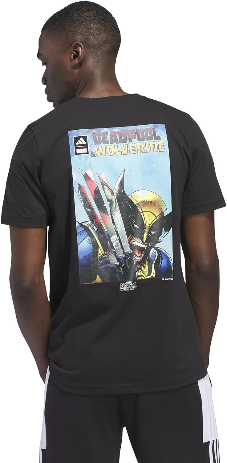 Футболка Adidas Marvel Deadpool and Wolverine — фото 4