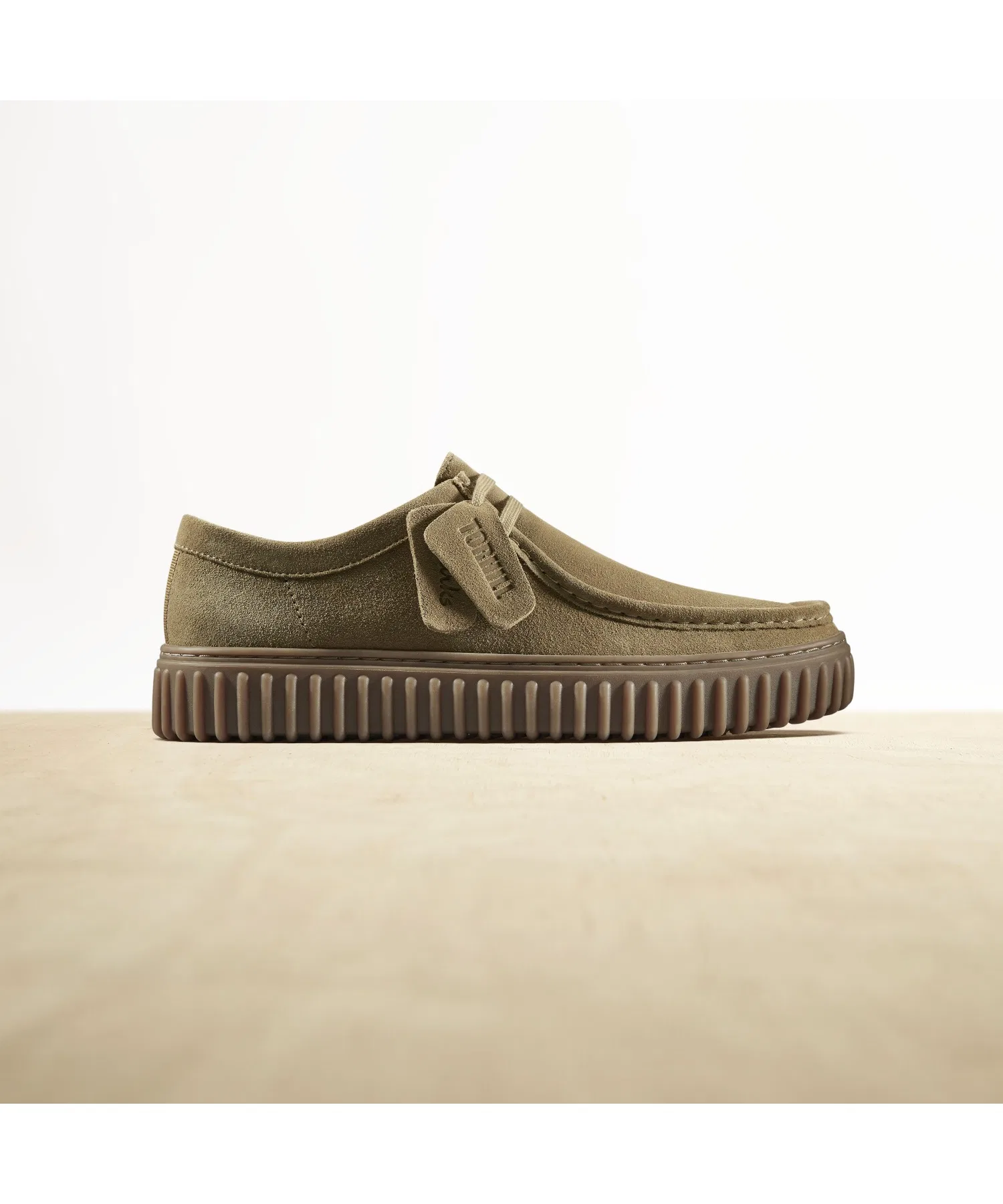 Мужские мокасины Clarks Torhill Lo тёмно-коричневые — фото 2