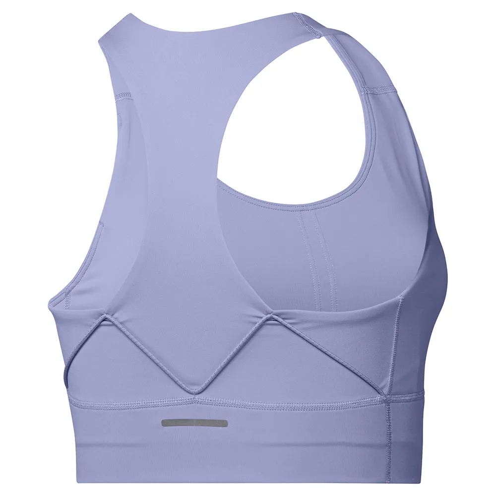 Спортивный бюстгальтер adidas Run Pocket Medium Impact Sports Bra, фиолетовый — фото 2